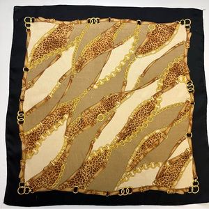 Pink bundle scarves chain -belt multiple colors